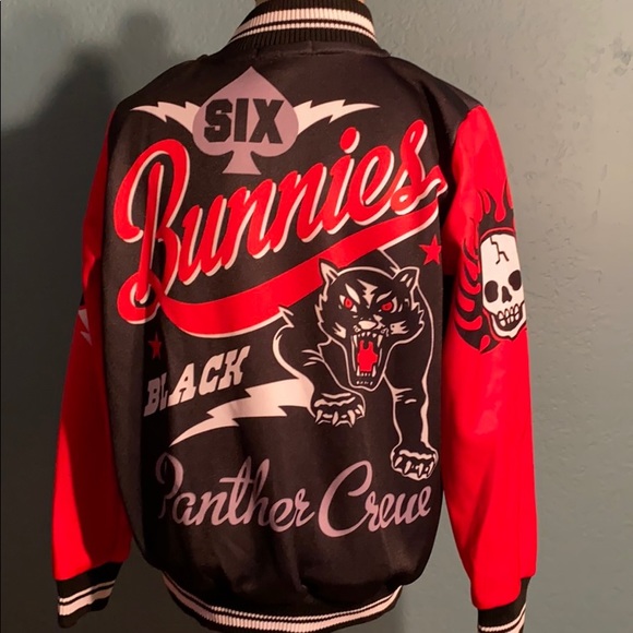 Kids bomber jacket Black Panther size 6 years - Picture 4 of 5